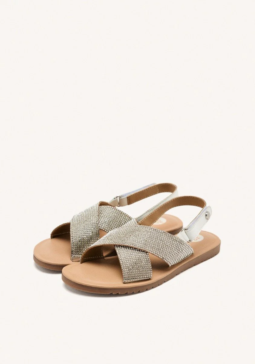 LEATHER SHINE SANDALS ALNA - Image 4