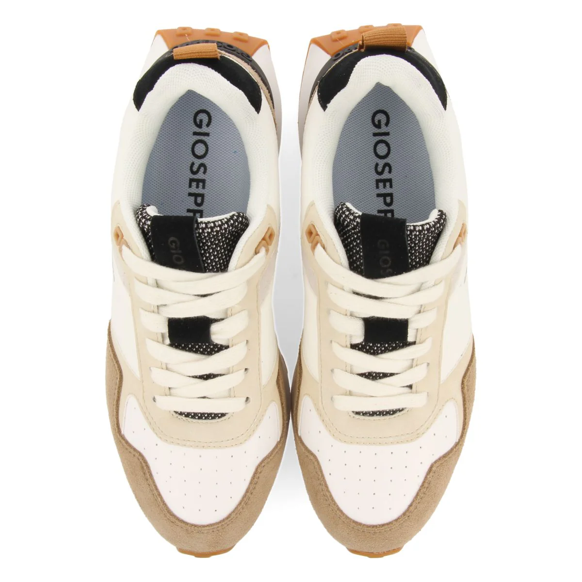 OFF-WHITE RETRO INSPIRED LEATHER SNEAKERS FOR WOMEN ELFERS - Image 5