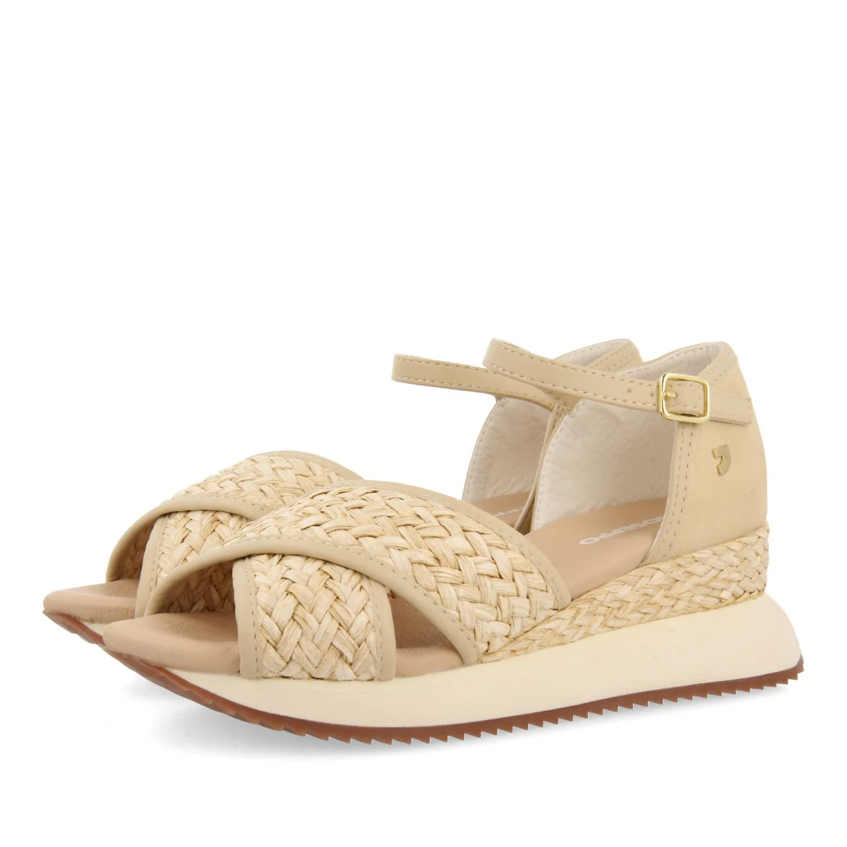 OFF-WHITE SPORTS SANDALS WITH WEDGE FOR WOMEN RINSEY - Image 3