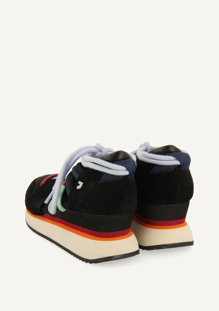 LEATHER LACE-UP SNEAKERS LOCKE - Image 3