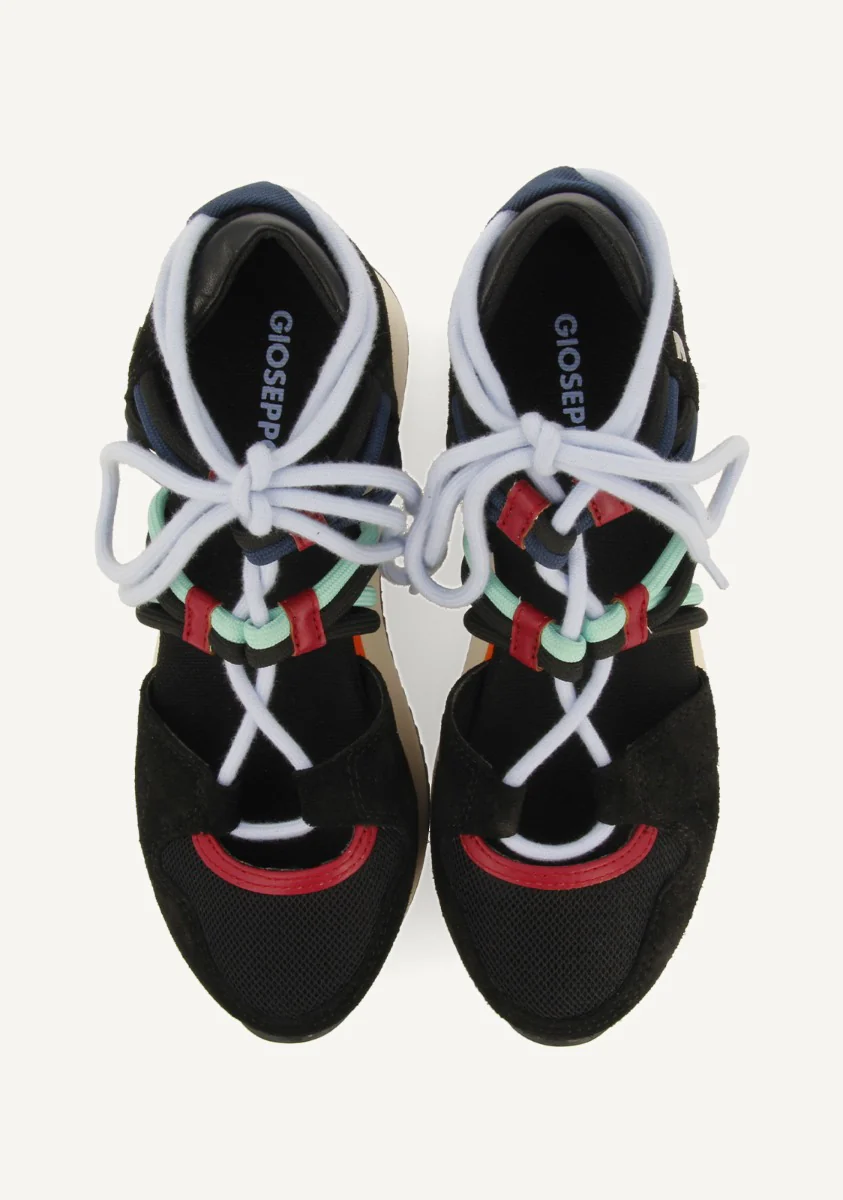 LEATHER LACE-UP SNEAKERS LOCKE - Image 4