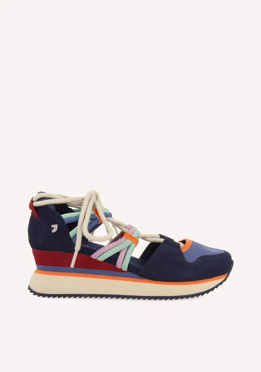 LEATHER LACE-UP SNEAKERS LOCKE