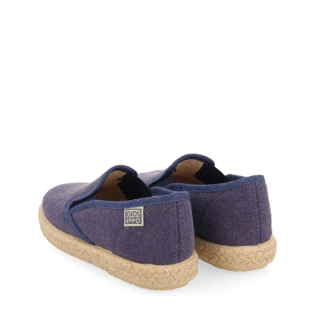 Orizaba babies navy blue espadrilles with side elastics - Image 4