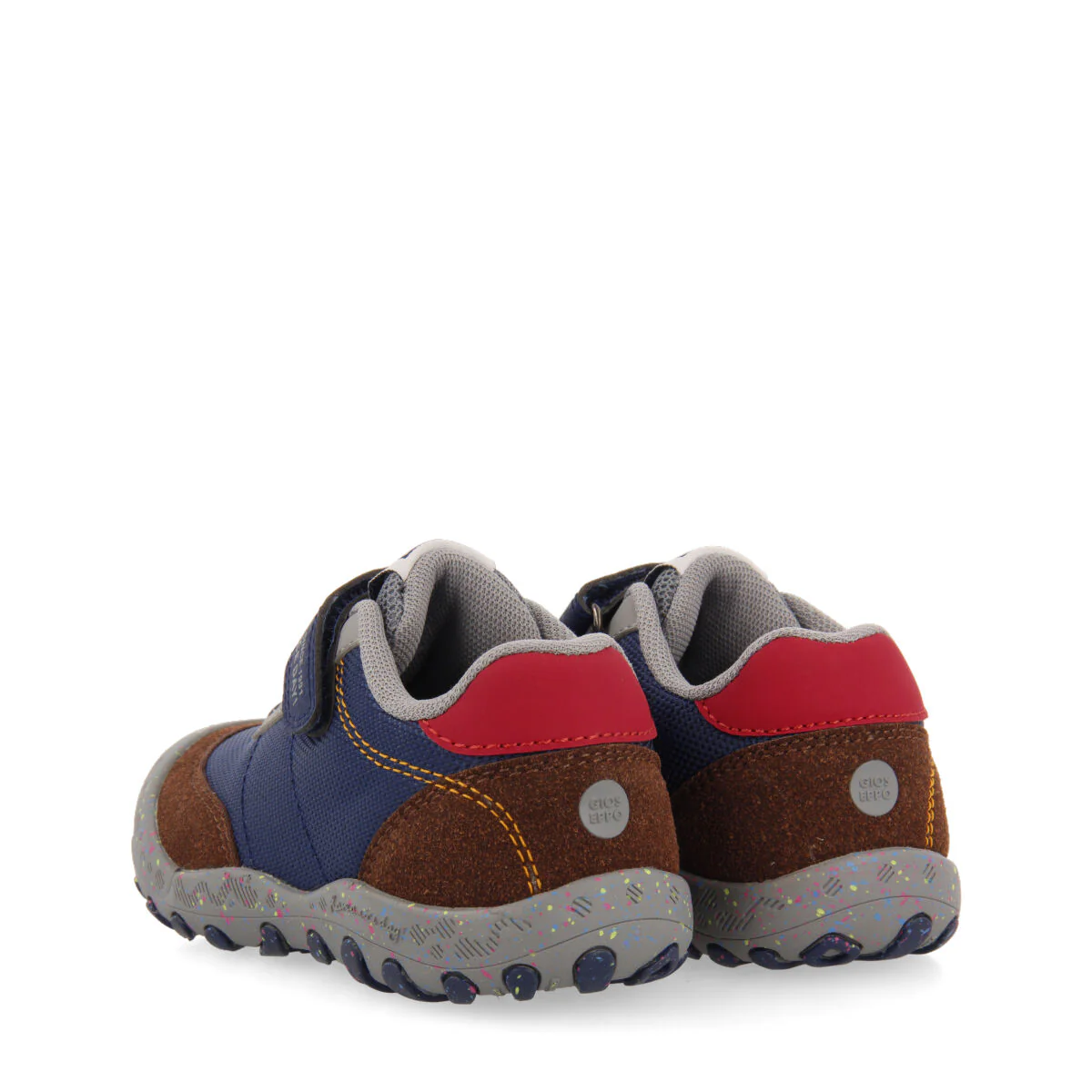 Oslip children's navy blue hiking sneakers - Image 3