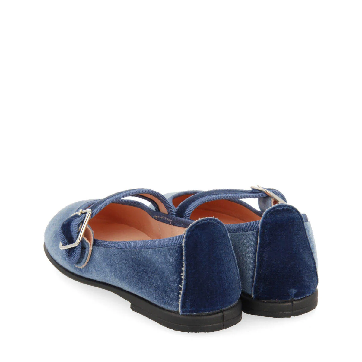 Ossiach girls' blue velvet mary janes - Image 4