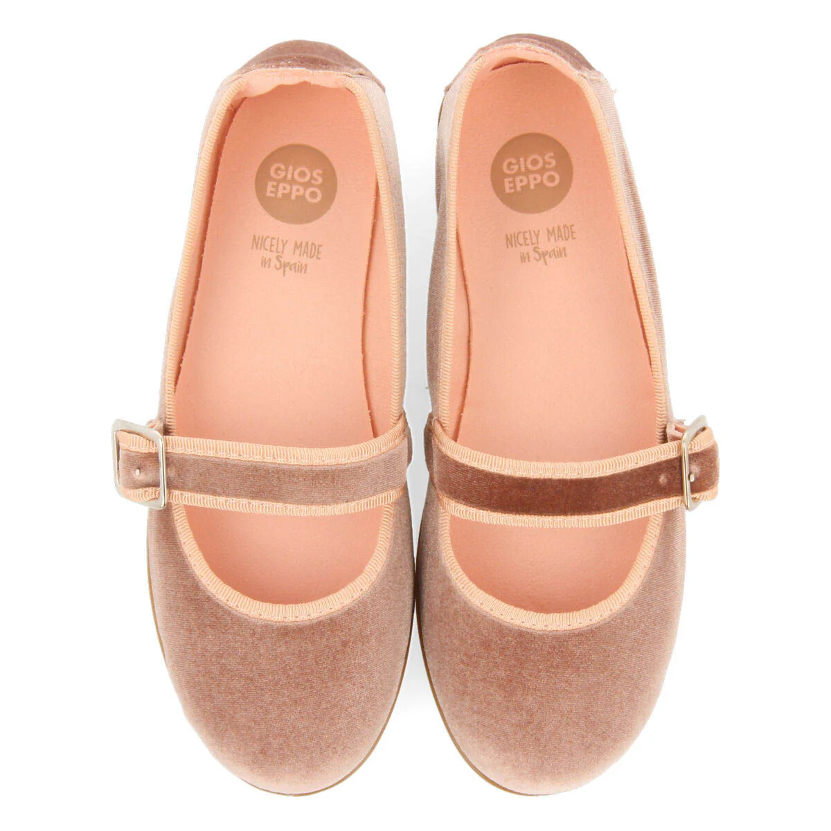 Ossiach girls' pink velvet mary janes - Image 4