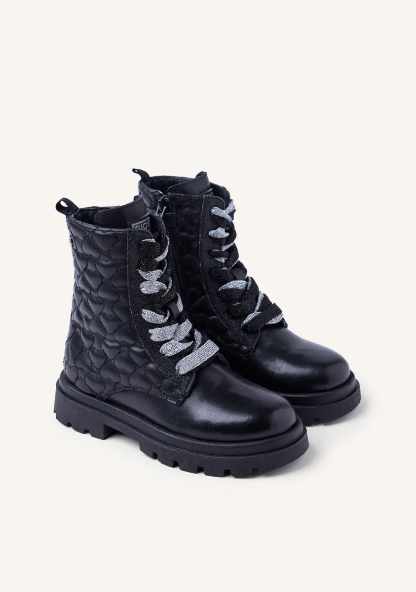 PADDED LEATHER BOOTS SAGINAW - Image 2
