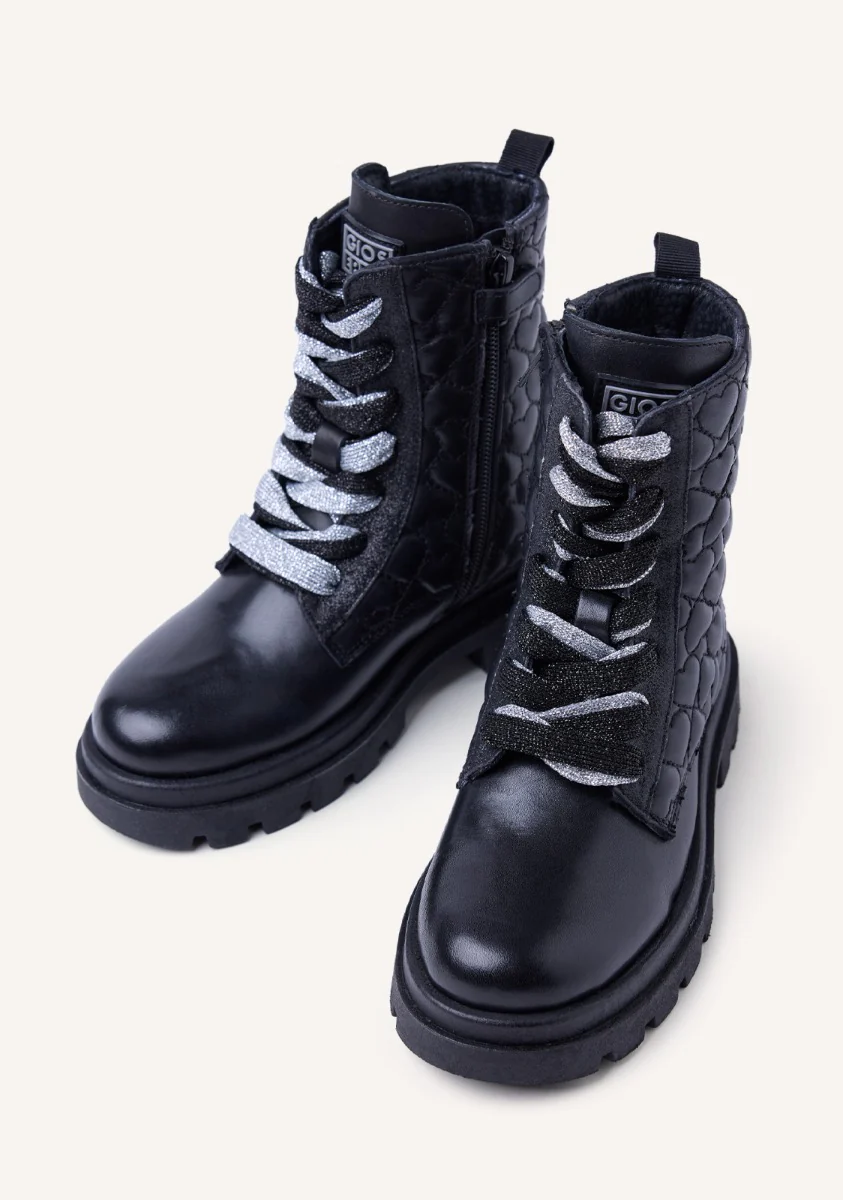 PADDED LEATHER BOOTS SAGINAW - Image 4