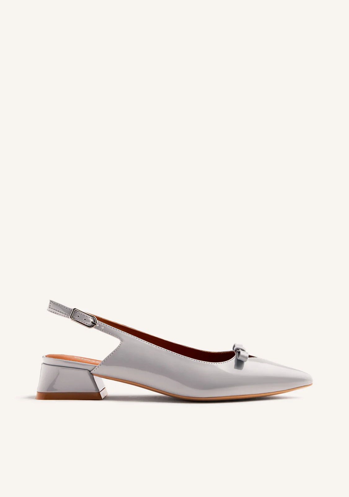 PATENT LEATHER EFFECT HEELED SHOES KOANI
