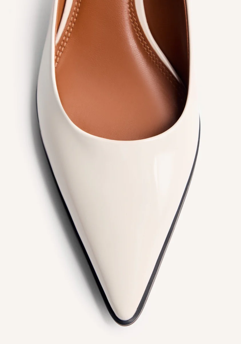PATENT EFFECT KITTEN HEELED SHOES MAZEPPA - Image 6