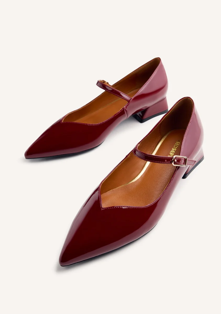 PATENT LEATHER EFFECT MARY-JANES WISHAW - Image 3