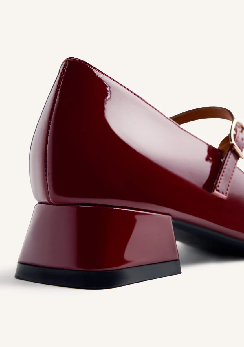 PATENT LEATHER EFFECT MARY-JANES WISHAW - Image 4