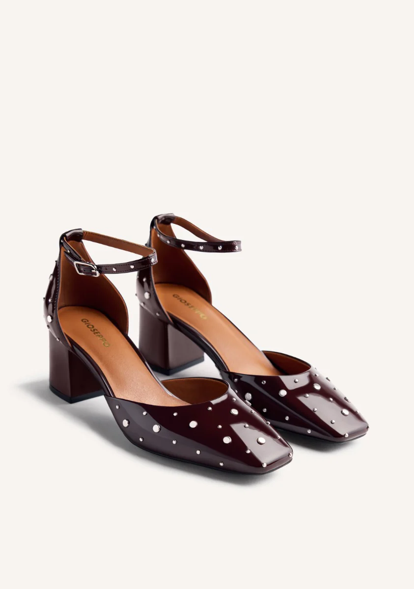 PATENT LEATHER EFFECT STUDDED MARY-JANES KINBRAE - Image 2