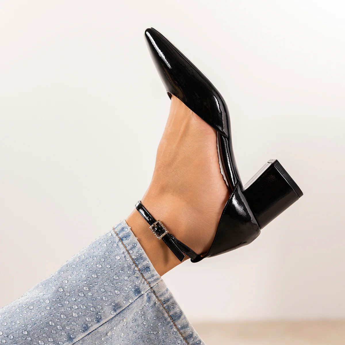 PATENT LEATHER HEELS TROENSE - Image 2