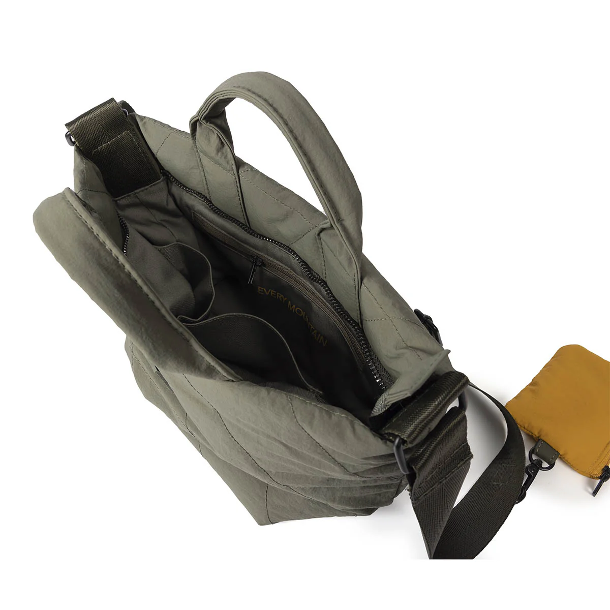 Perg khaki crossbody bag - Image 4