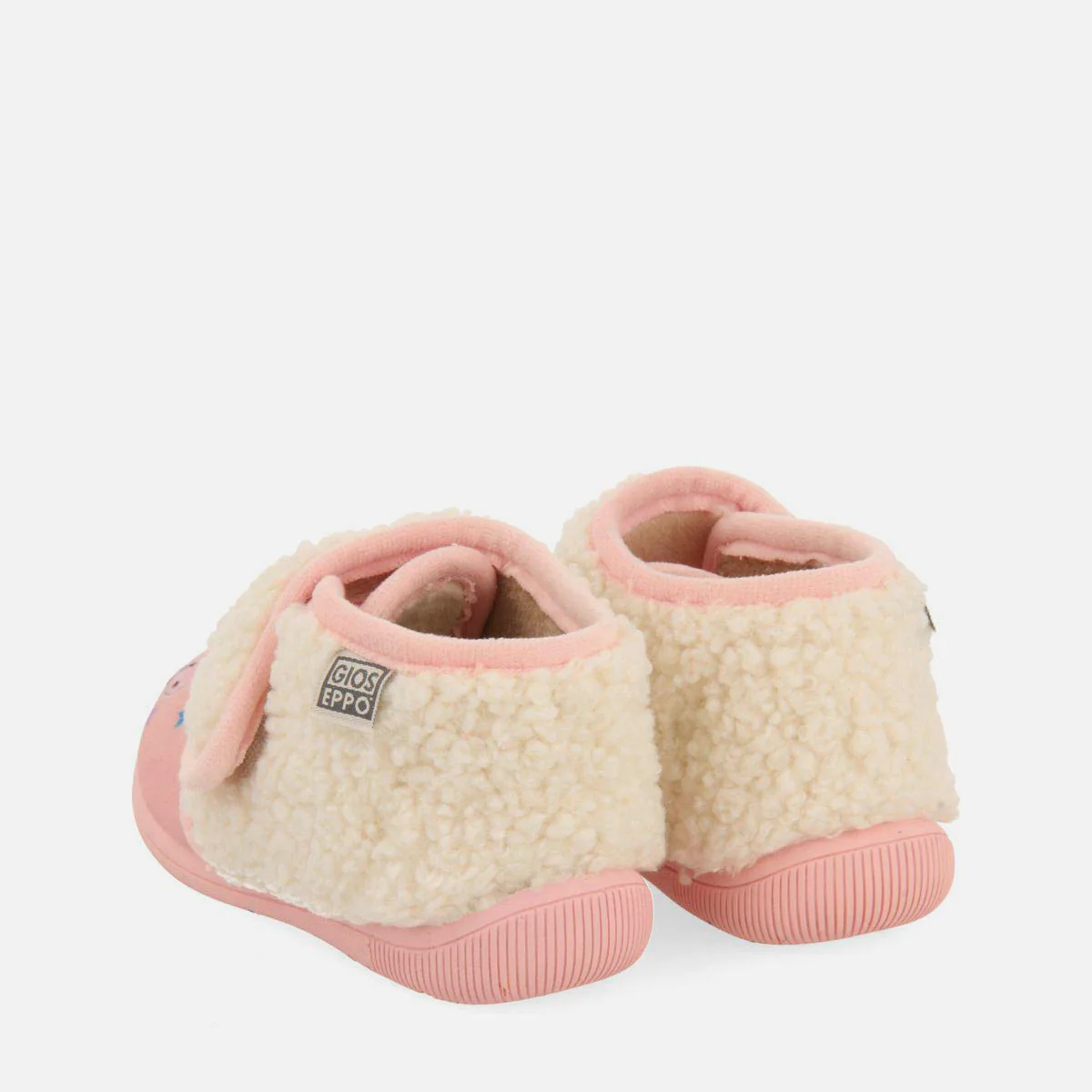 PINK HOUSE SLIPPERS WITH FANCY FUR SALTRUP - Image 3