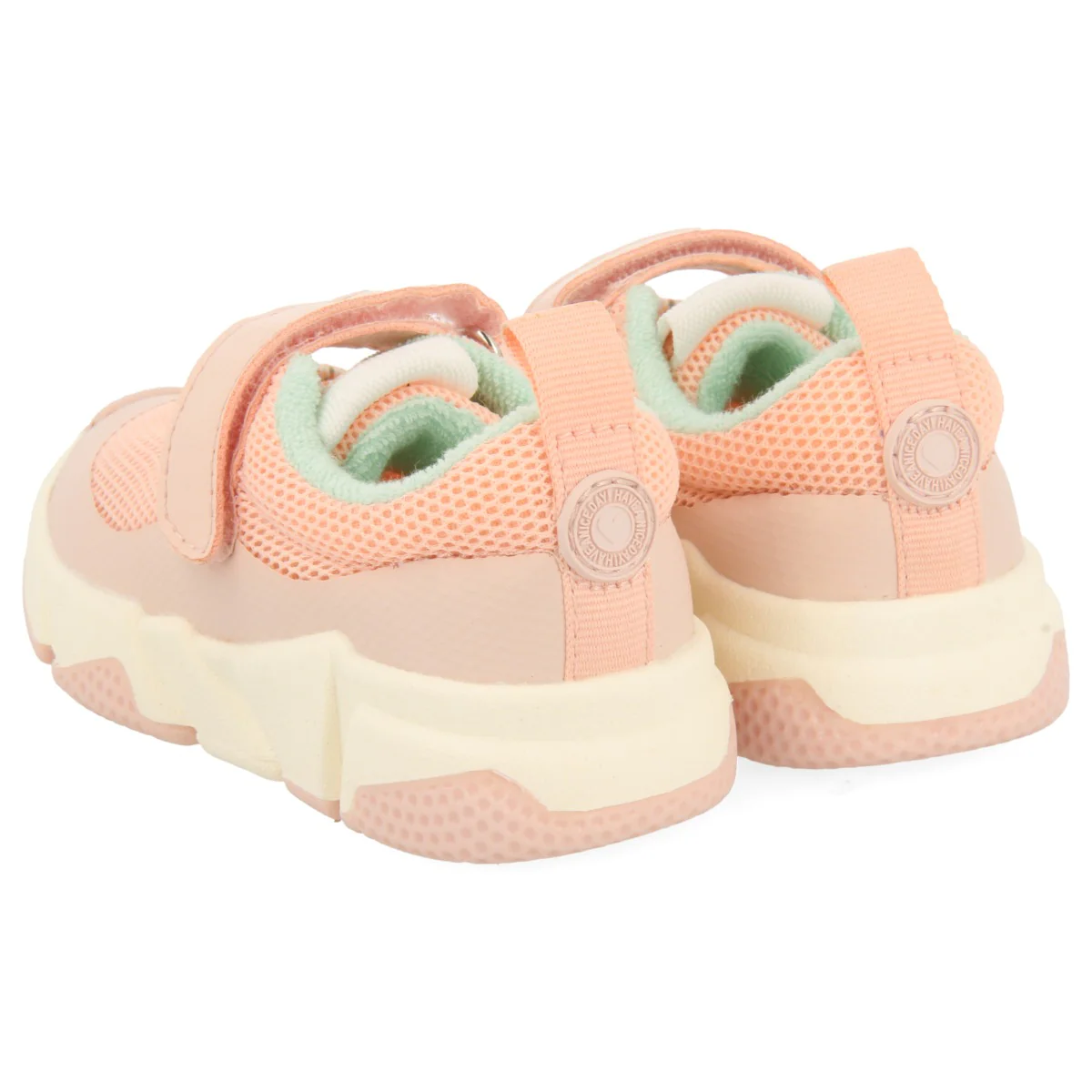 PINK SNEAKERS WITH COLORFUL ACCENTS FOR BABY YULEE - Image 3