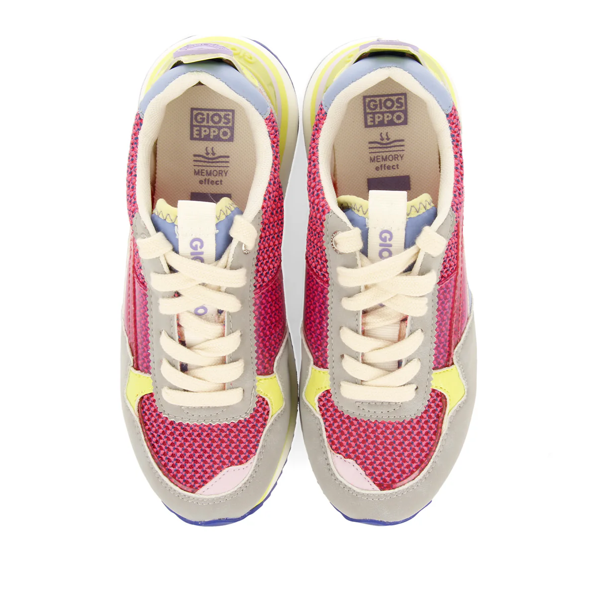 PINK SNEAKERS WITH TEXTURE AND COLOR CONTRAST FOR GIRLS AND BOYS POWAY - Image 5