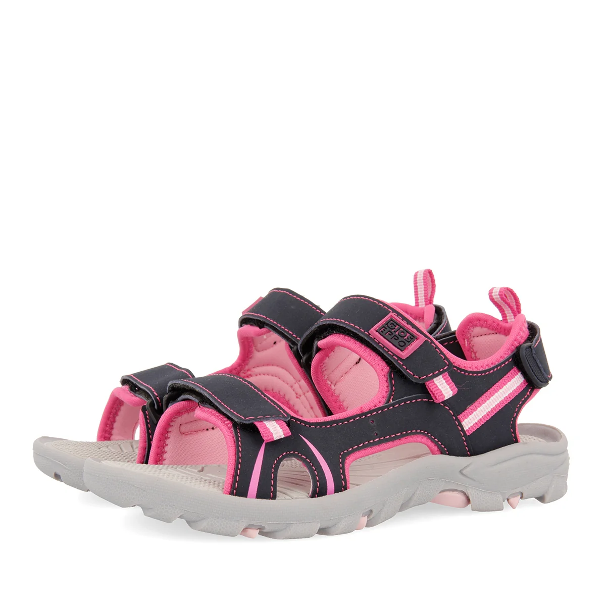 Pink sporty flip flops for boys AACHEN - Image 5