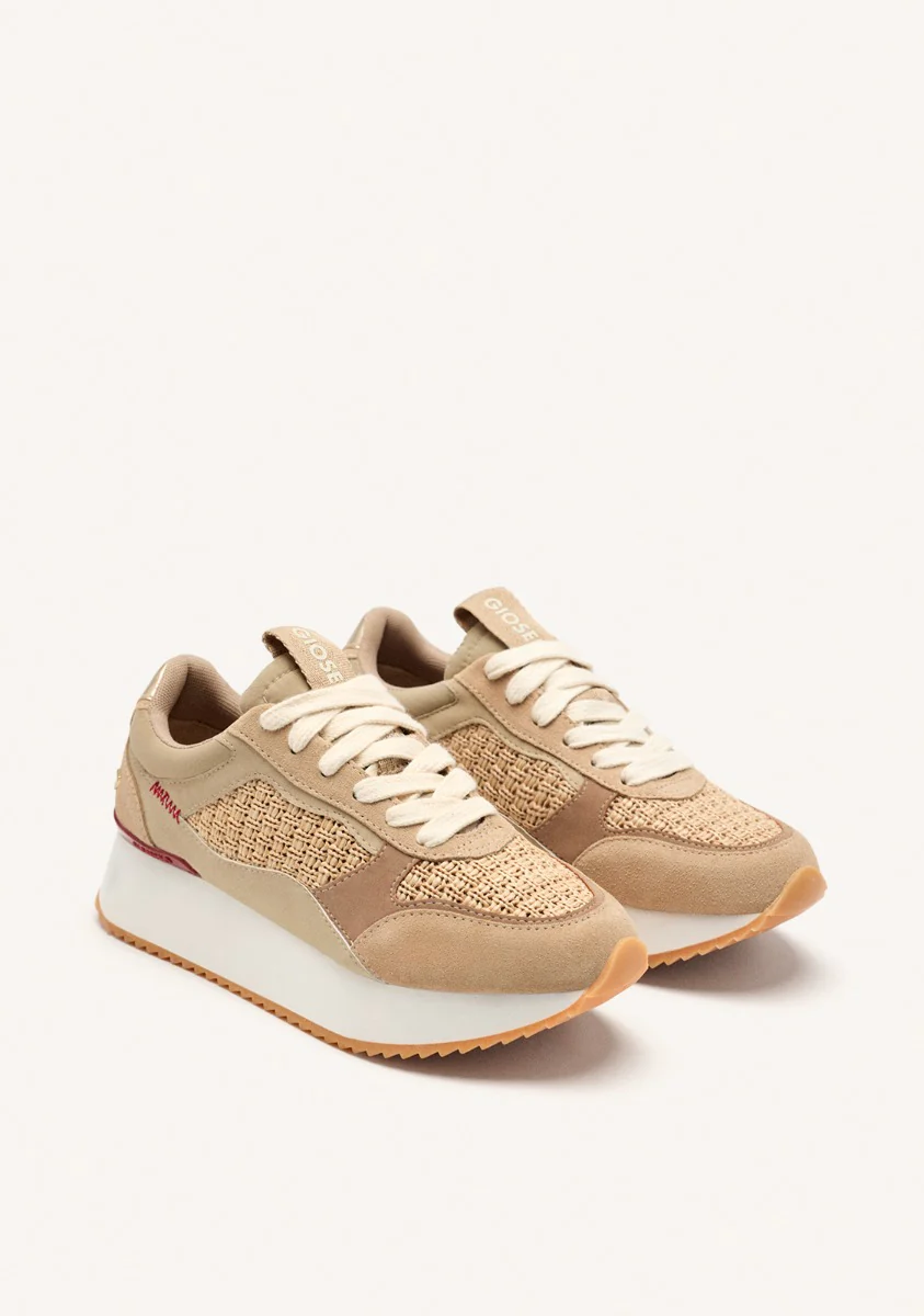 PLATFORM LEATHER SNEAKERS GLOVER - Image 2