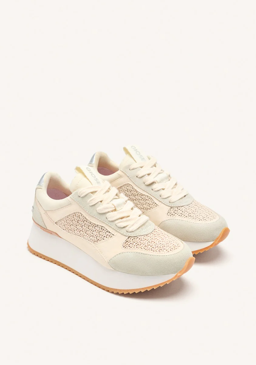 PLATFORM LEATHER SNEAKERS GLOVER - Image 2