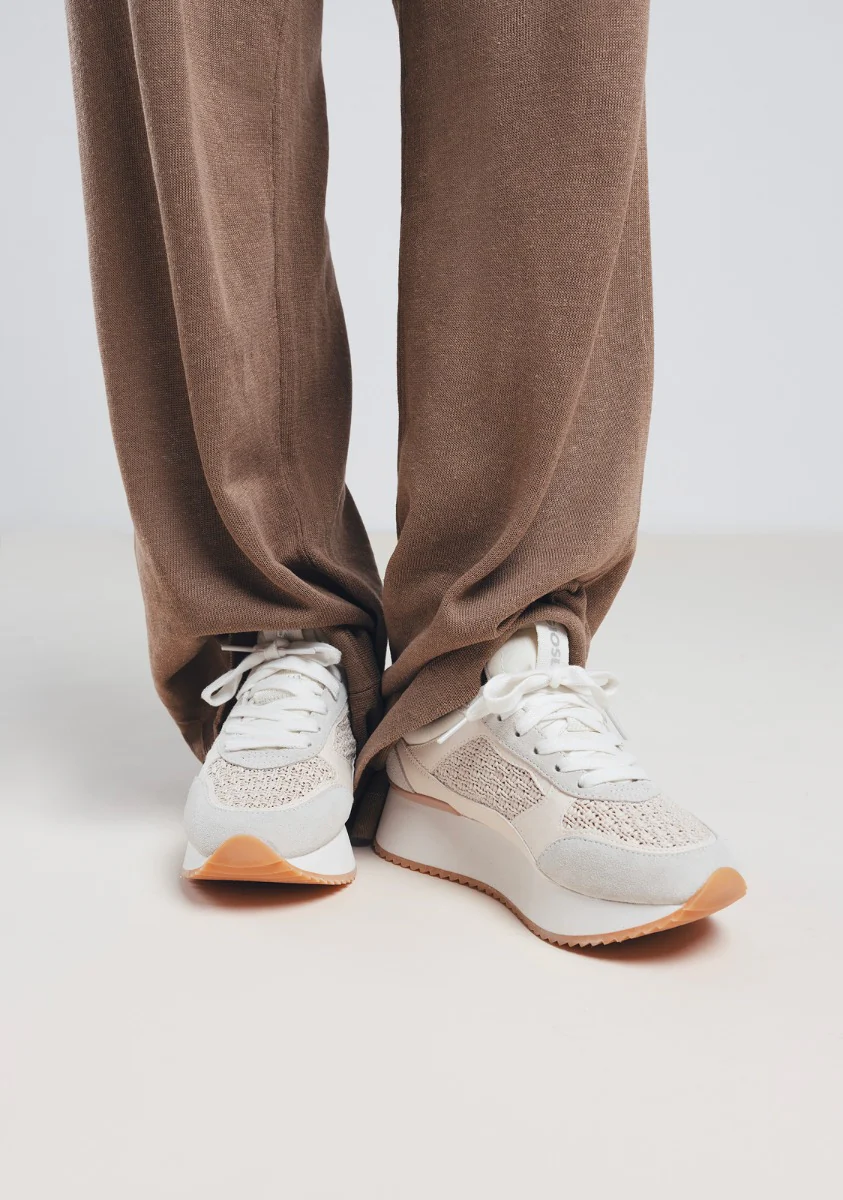 PLATFORM LEATHER SNEAKERS GLOVER - Image 5