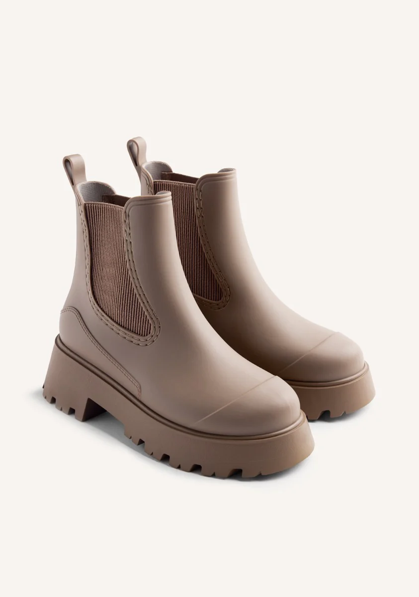 PLATFORM RAIN ANKLE BOOTS BELDING - Image 2