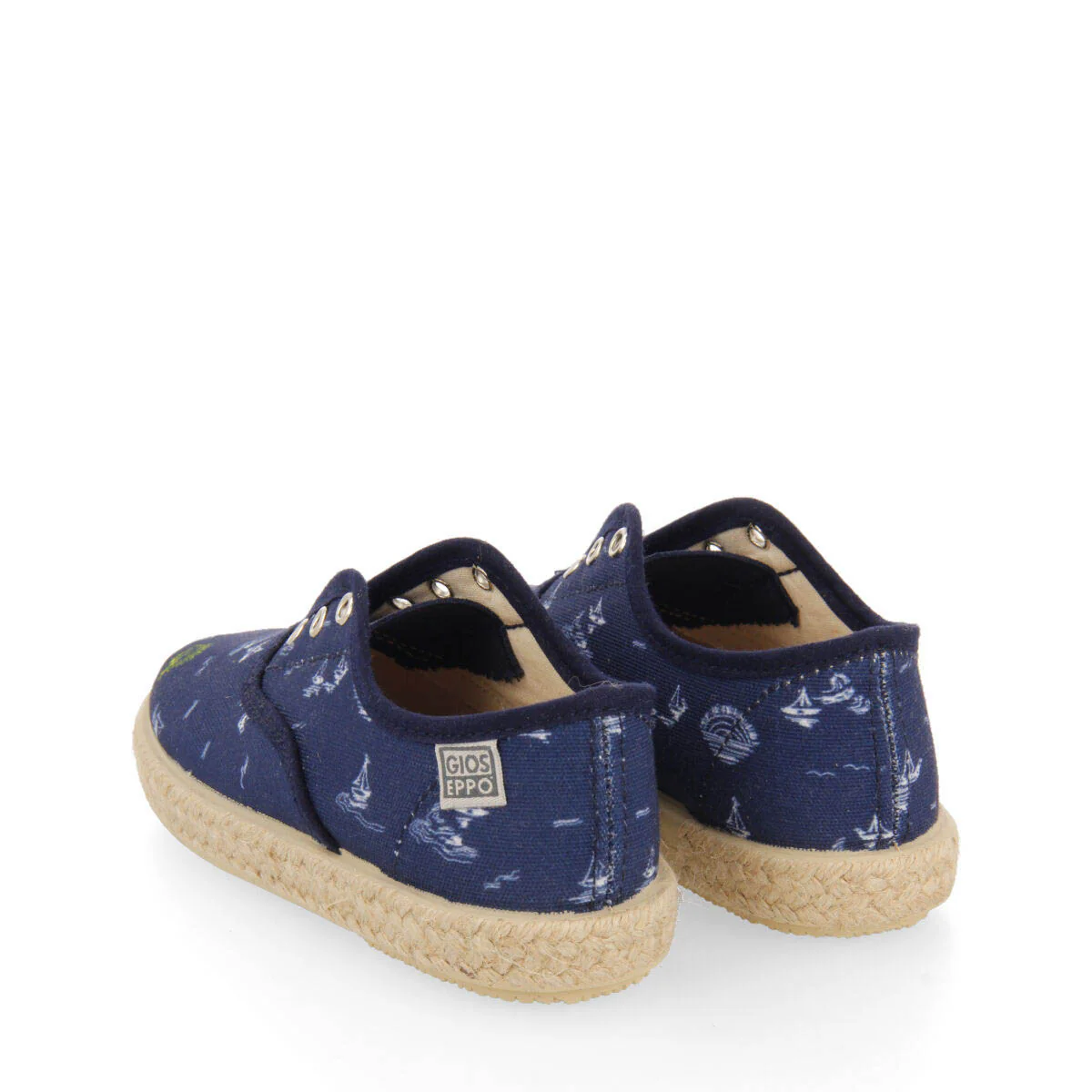 Pocri babies navy bluerinted espadrilles - Image 4