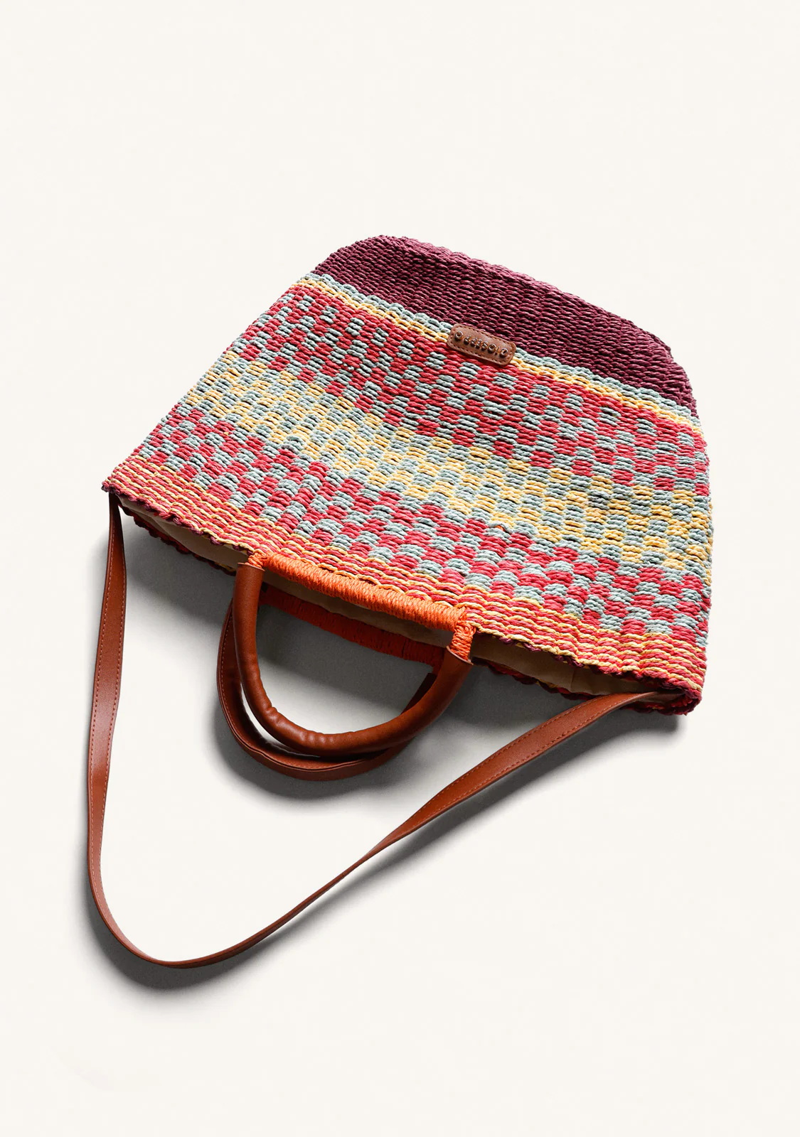 PRINTED STRAW BAG PANGANI - Image 4