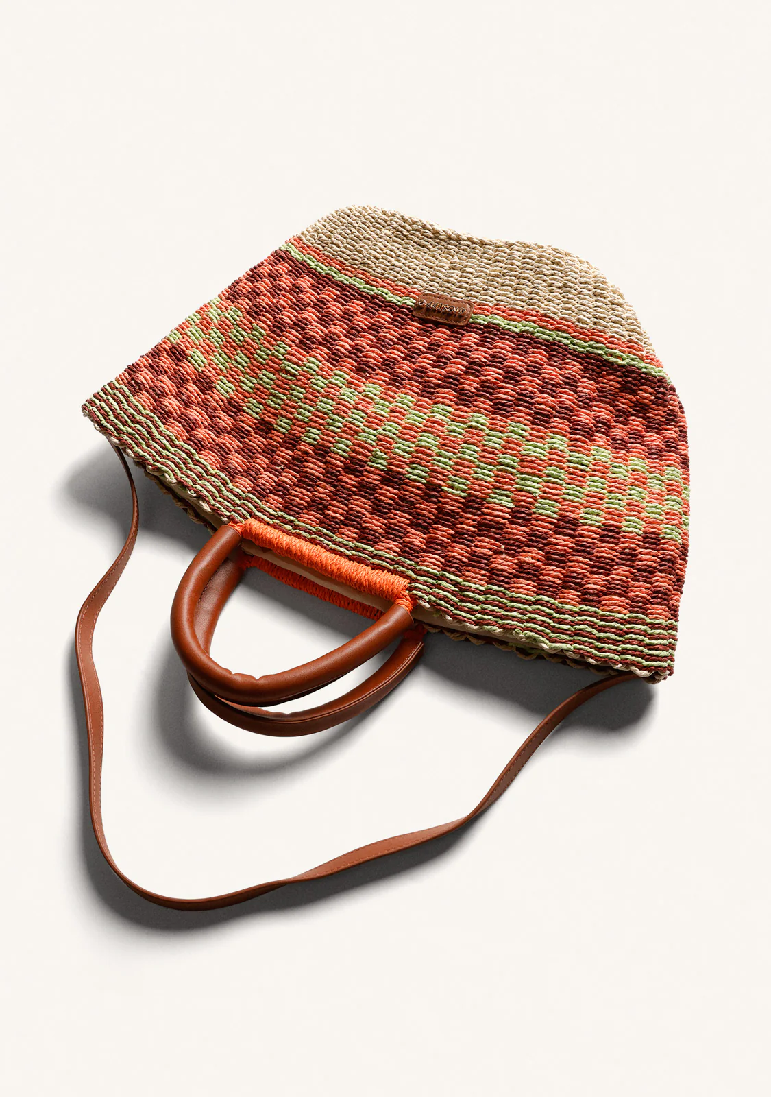 PRINTED STRAW BAG PANGANI - Image 4