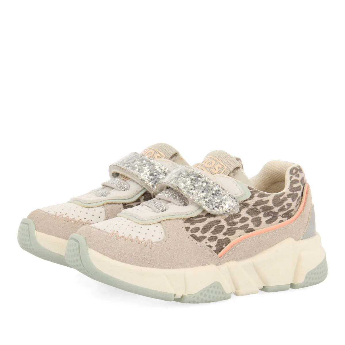 Punda babies white leopardrint sneakers - Image 2