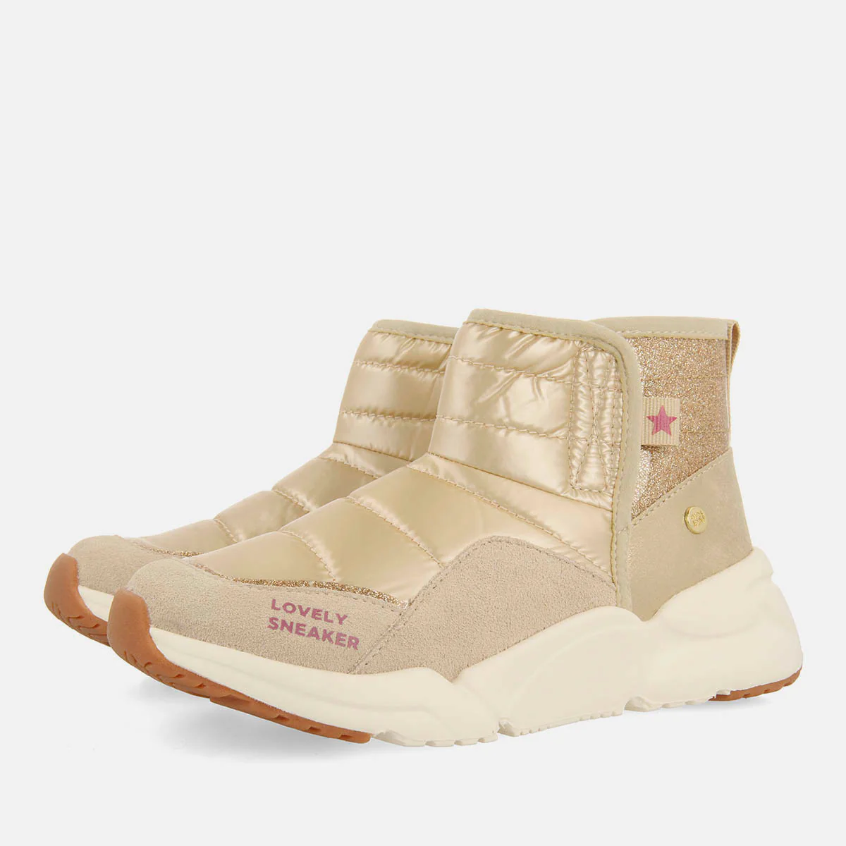 QUILTED METALLIC UDBY BOOTS - Image 2