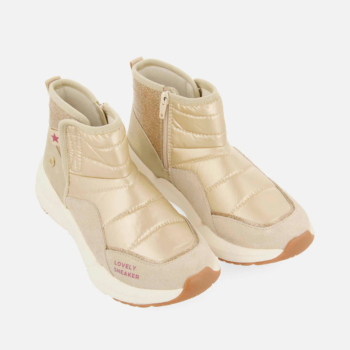 QUILTED METALLIC UDBY BOOTS - Image 4