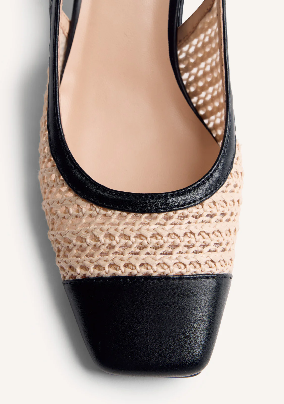 RAFFIA SLINGBACK HEELED SHOES MUNKEDAL - Image 3