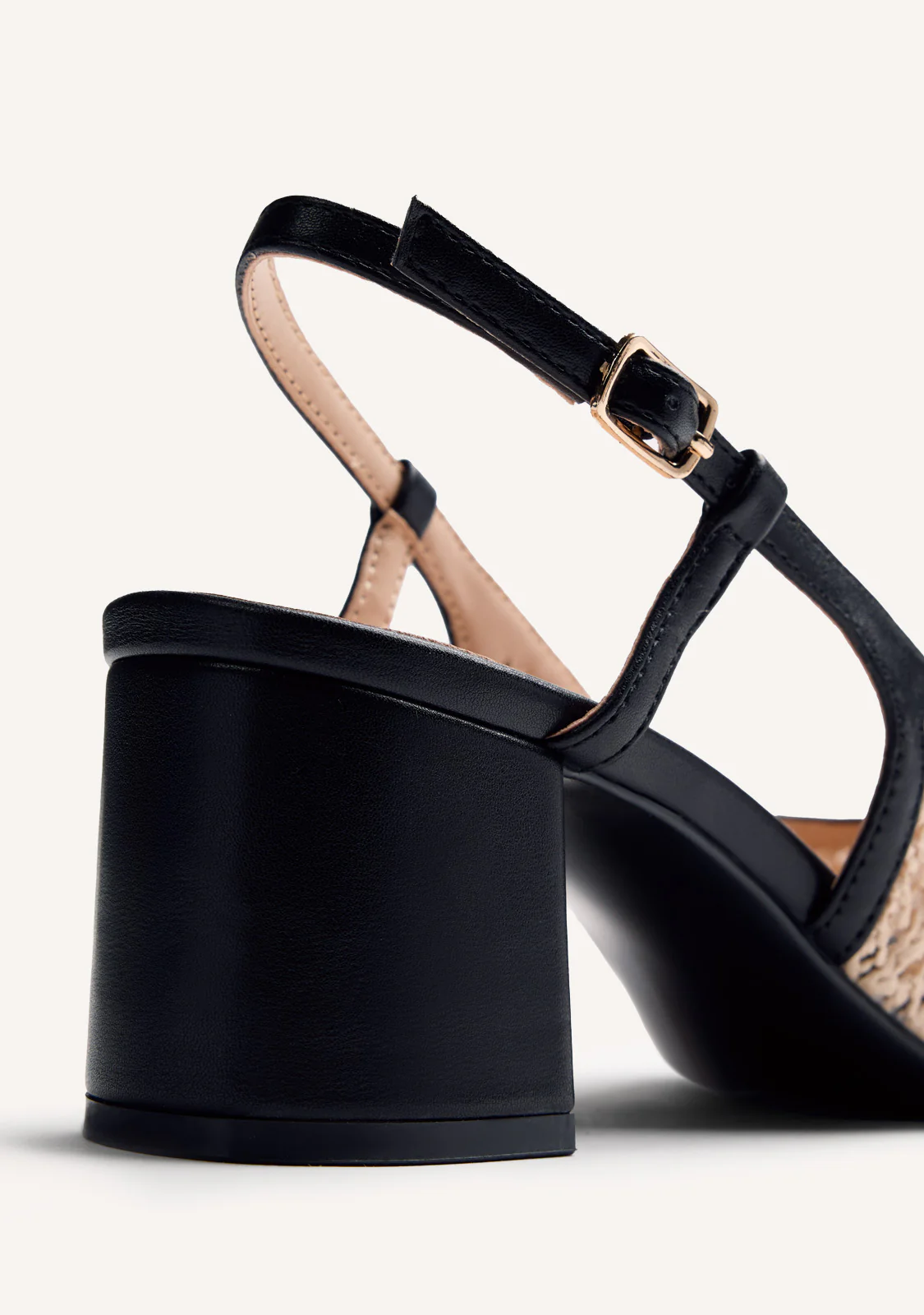 RAFFIA SLINGBACK HEELED SHOES MUNKEDAL - Image 4