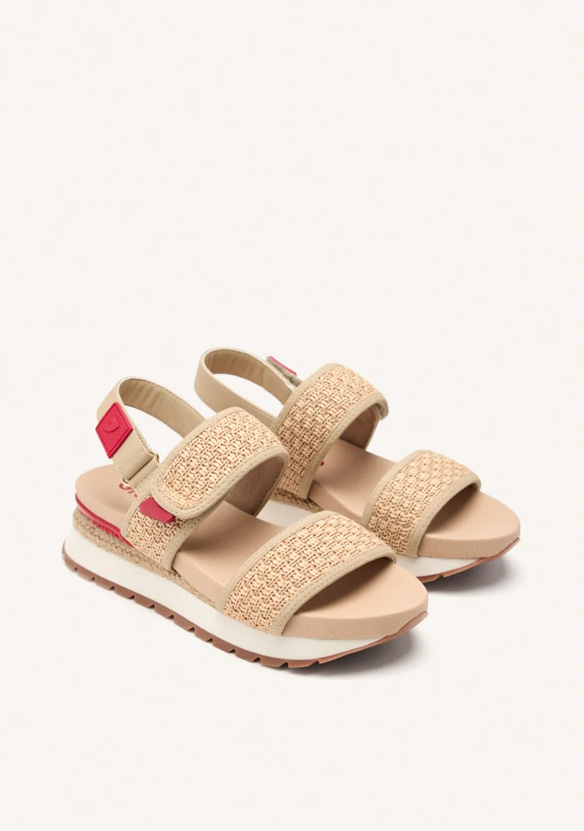 RAFFIA SPORTY SANDALS ARGONNE - Image 2