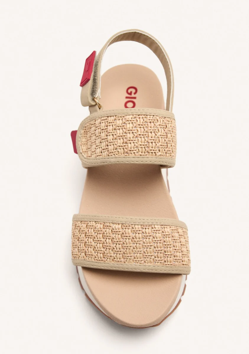 RAFFIA SPORTY SANDALS ARGONNE - Image 4