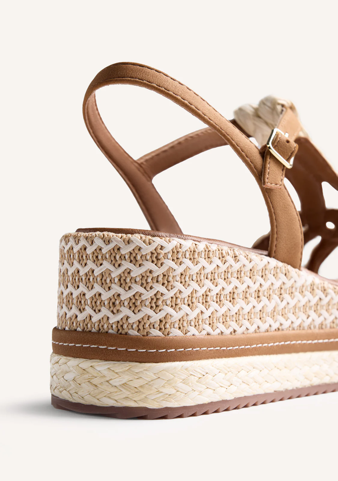 RAFFIA WEDGE SANDALS HARCOURT - Image 4