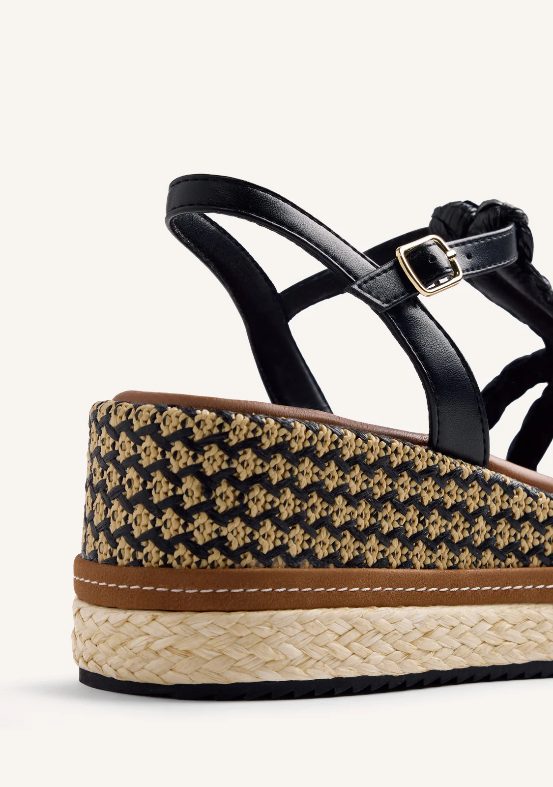 RAFFIA WEDGE SANDALS HARCOURT - Image 4