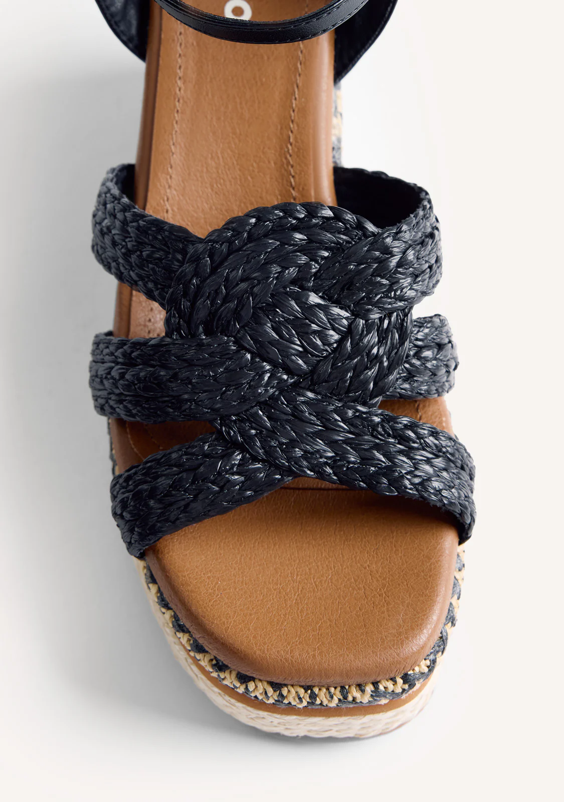 RAFFIA WEDGE SANDALS KARATINA - Image 3