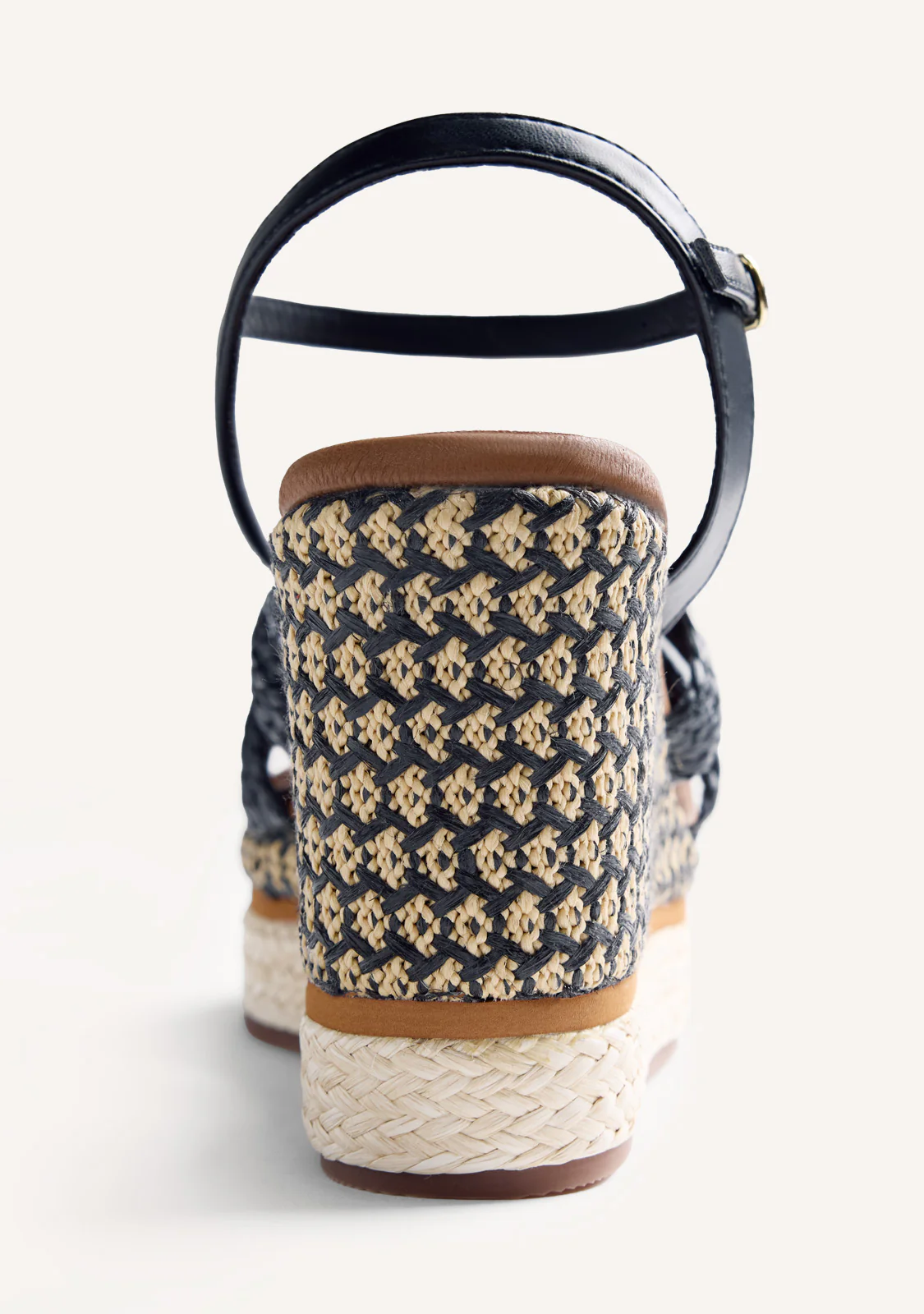 RAFFIA WEDGE SANDALS KARATINA - Image 4
