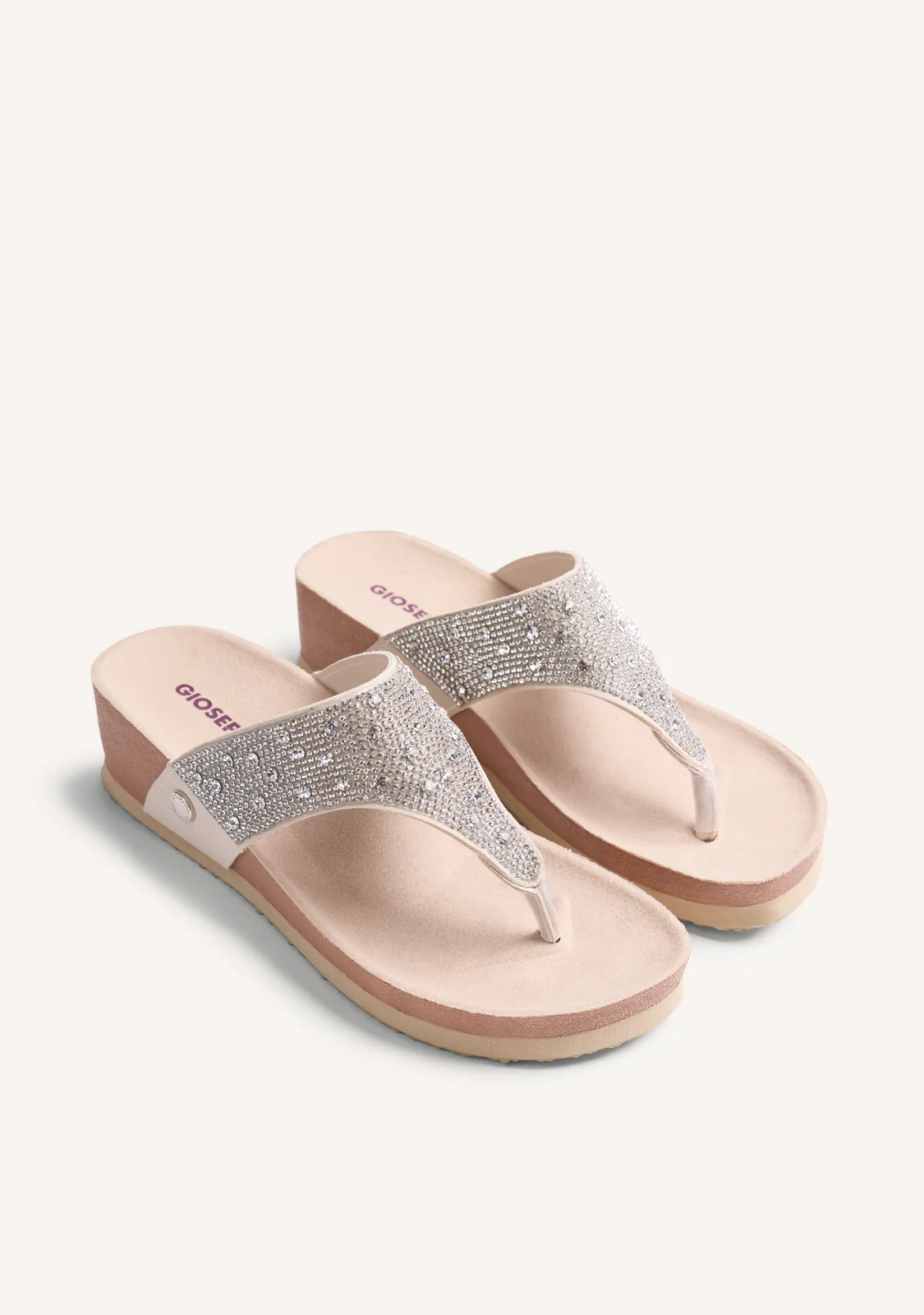 RHINESTONE BIO WEDGE SANDALS RUTHTON - Image 2