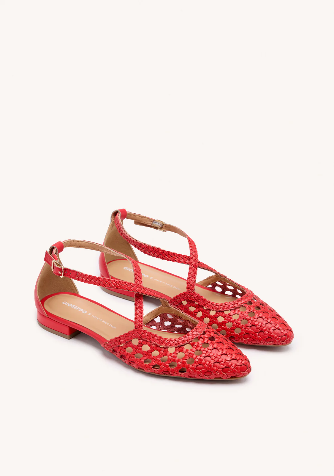 BRAIDED LEATHER BALLET FLATS LESKOVIC - Image 2