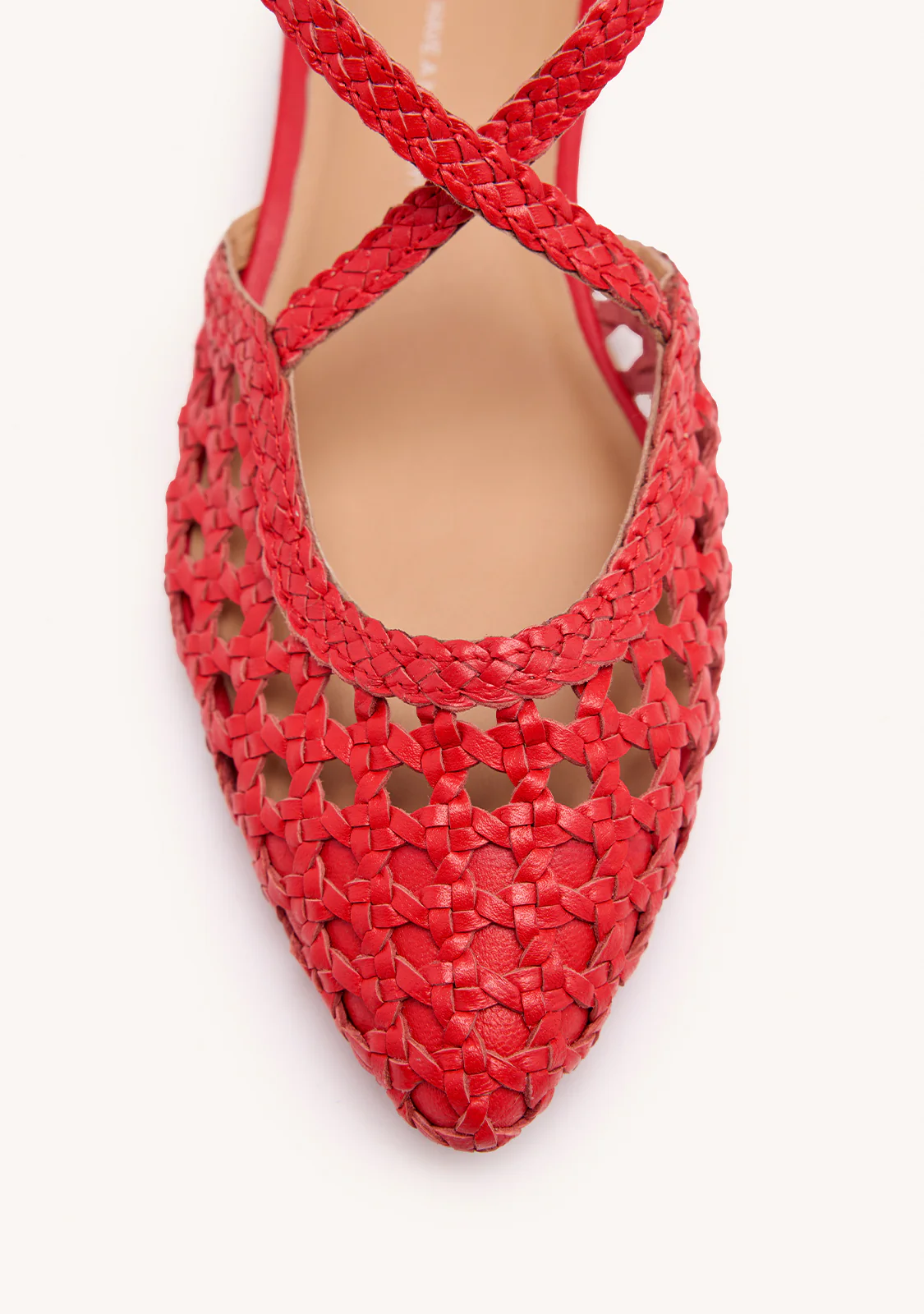 BRAIDED LEATHER BALLET FLATS LESKOVIC - Image 3