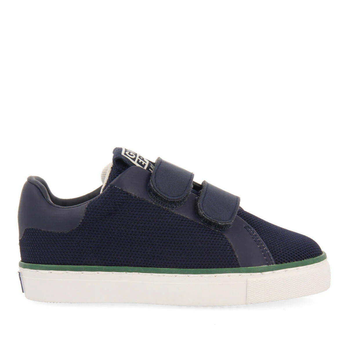 Salento boys navy blue mesh sneakers