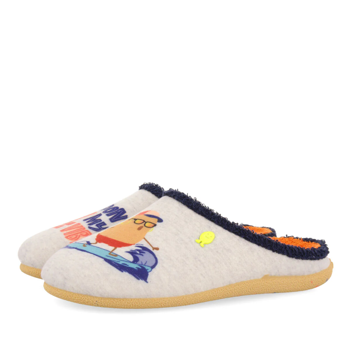 Samer grey slippers - Image 3