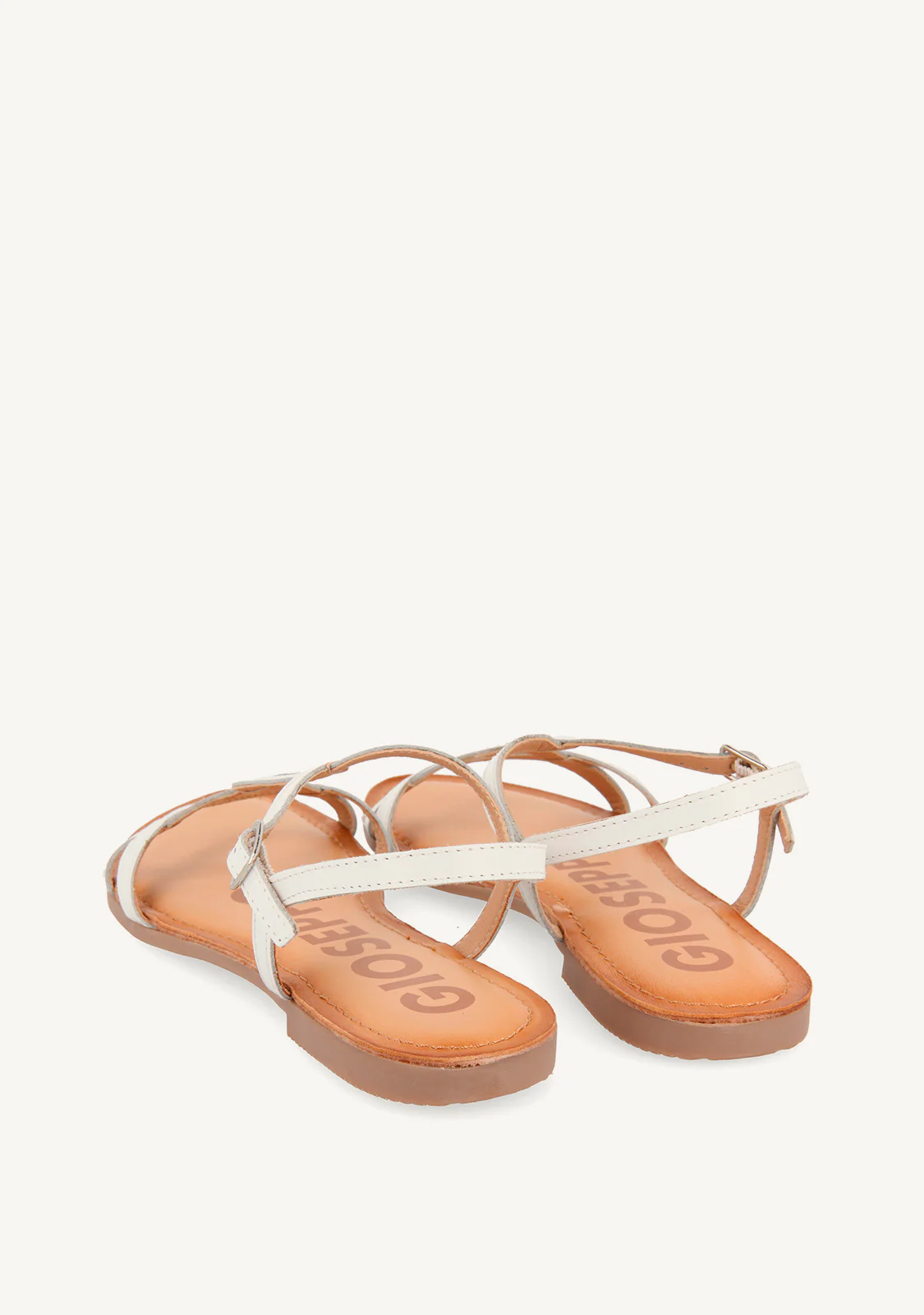 SHINY LEATHER SANDALS NAVASSA - Image 3