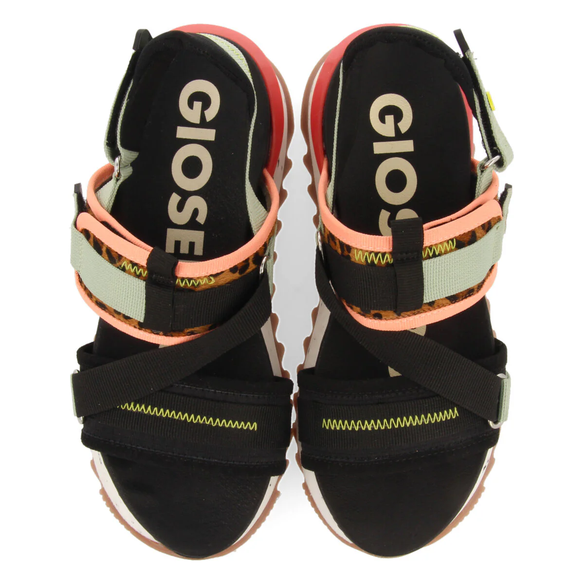 Semarang women's sporty leopard-print sandals - Image 3