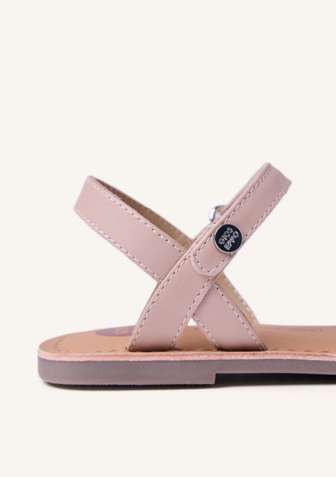SHINY LEATHER SANDALS AWENDO - Image 5