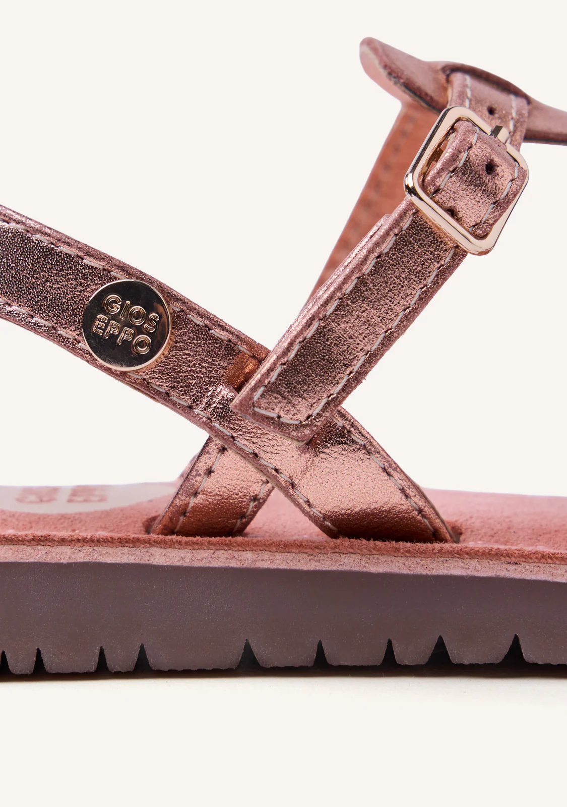 SHINY LEATHER SANDALS BEARSDEN - Image 5